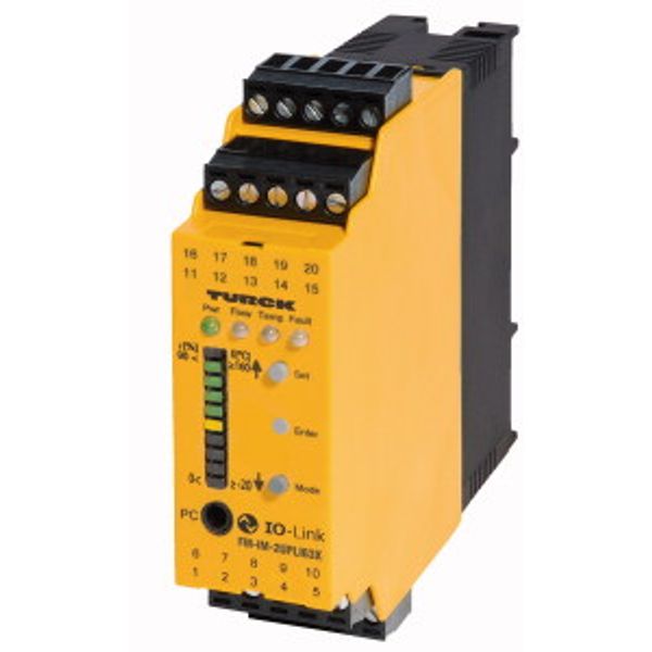 Processor Unit For the Connection of FCS and FCI Product Series Flow Sensors   FM-IM-2UPLI63X image 2