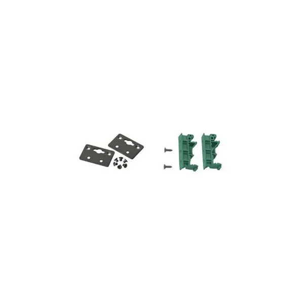 MOXA – DK-UP-14168 – DIN-rail kit with 2 plates (89 x 19 mm), 6 screws (FMS M3 x 5 mm) for the UPort image 1