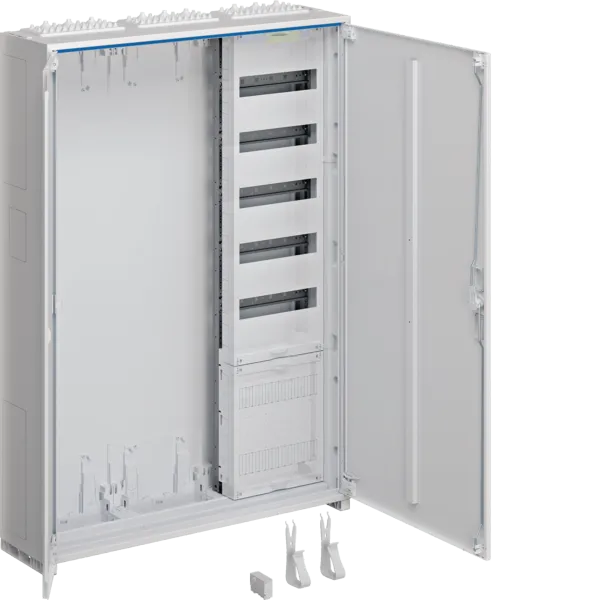 System cabinet, univers Z, 1100x800x205mm, SKII, IP44, VF 5-row, APZ, 3-field image 1