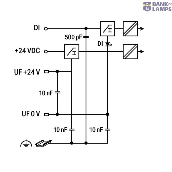 8-channel digital input 24 VDC High-Speed image 2