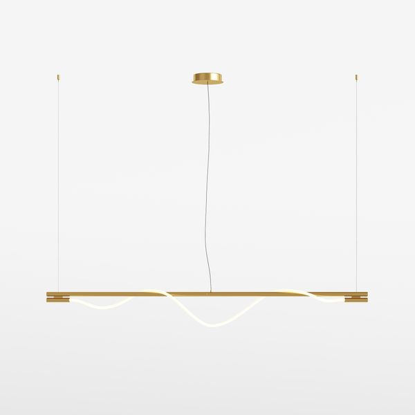 Modern Tau Pendant lamp Gold image 1