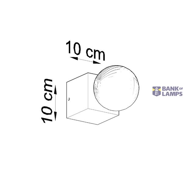 ARIZ CONCRETE WALL LAMP E27 1X60W IP20 image 5