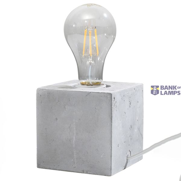 ARIZ CONCRETE DESK LAMP E27 1X60W IP20 image 2