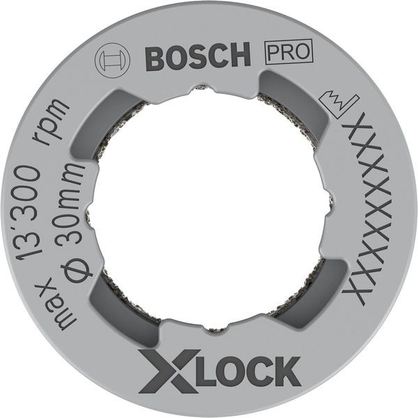 X-LOCK Diamond Cutter Best for Ceramic Dry Speed 30x35 image 1