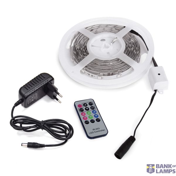 SET RGB 5m + REMOTE 2W/m/colour IP20 230V/12V image 1