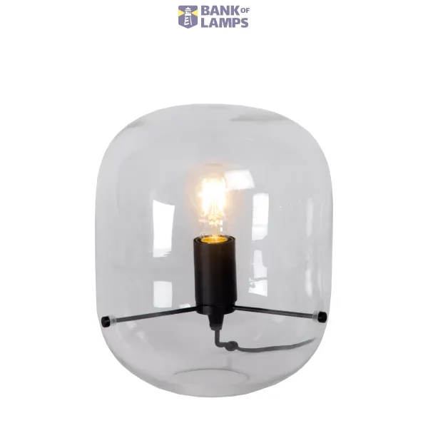 Lucide VITRO - Table lamp - 1xE27 - Transparant image 1