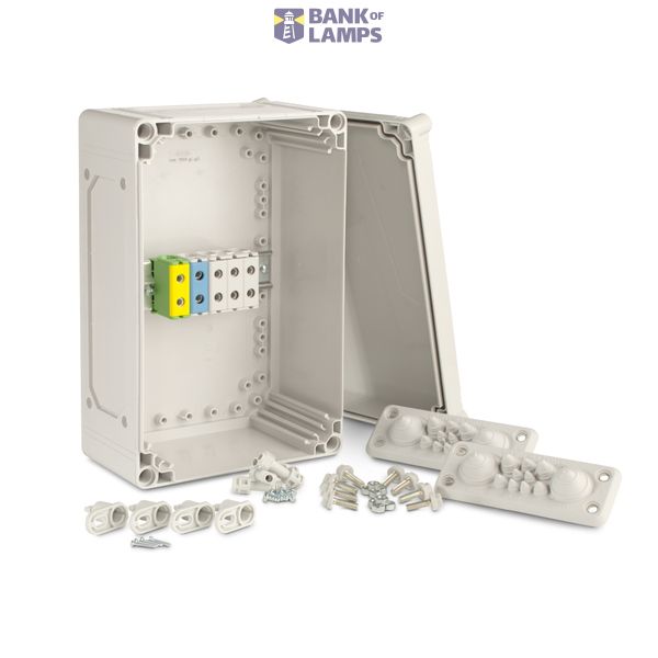 Socket connection accessory 3-pole, 2x2-gang image 2