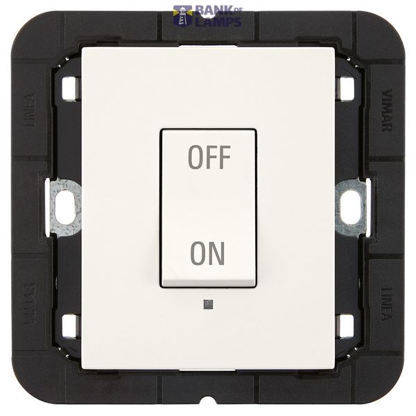 2P 32A 1-way switch white image 1