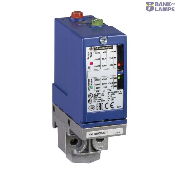 PRESSURE SWITCH XMLC 2 PRESET PRESSURE 2 NONC 550 MB 700 MB (CT à 1 C6 image 20