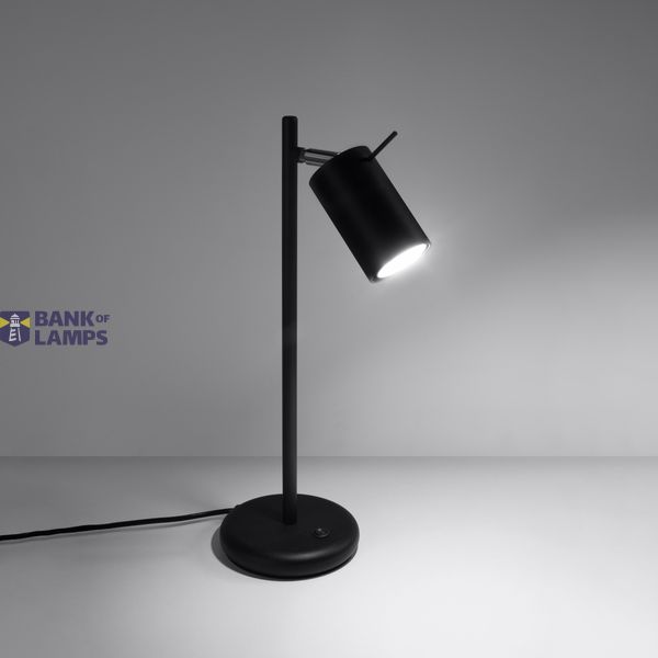 RING DESK LAMP BLACK GU10 1X40W IP20 image 7