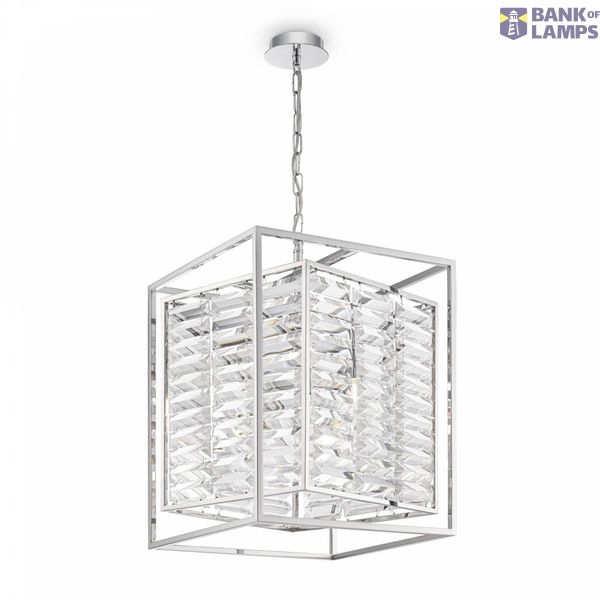 Neoclassic Tening Pendant Lamp Chrome image 1