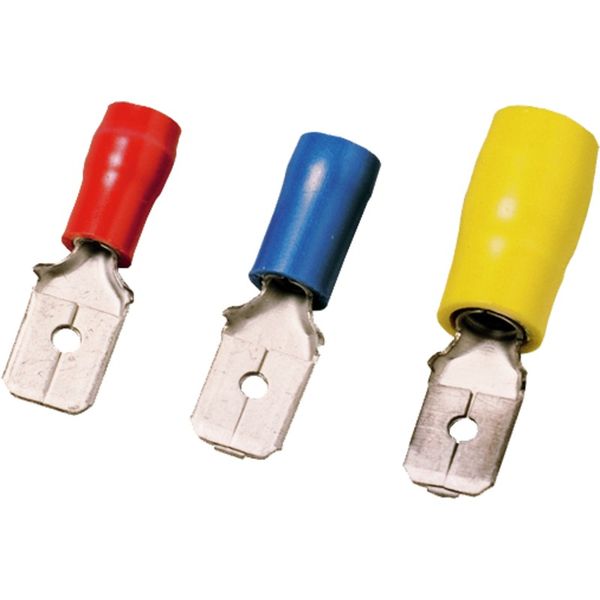 cable lug, terminal end,Insulated cable connector,2.5 mm²,1.5 mm² - 2.5 mm²,blue image 1