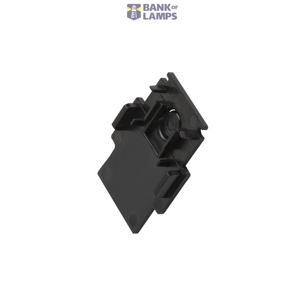 End cap for mounting track, 48V TRACK, black image 1
