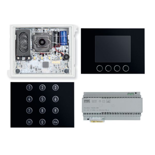 Video system base kit, Alpha, keypad and display with directory, 2Voice system image 1