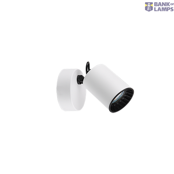Pago spotlight 1-pc GU10 matt white image 1