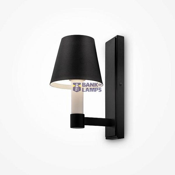 Modern Tet-a-tet Wall Lamp Black image 1