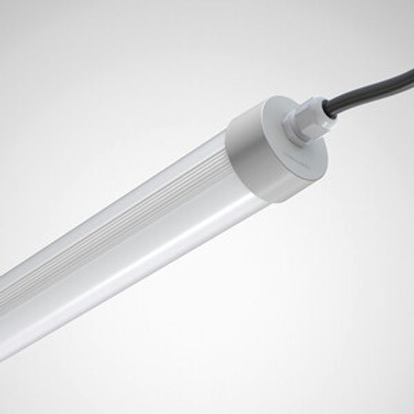Weather-proof luminaires Tugra Prisms Grey tubular ET 33W 4500lm Lambertian (L) IP69K IK03 3 SDCM image 1