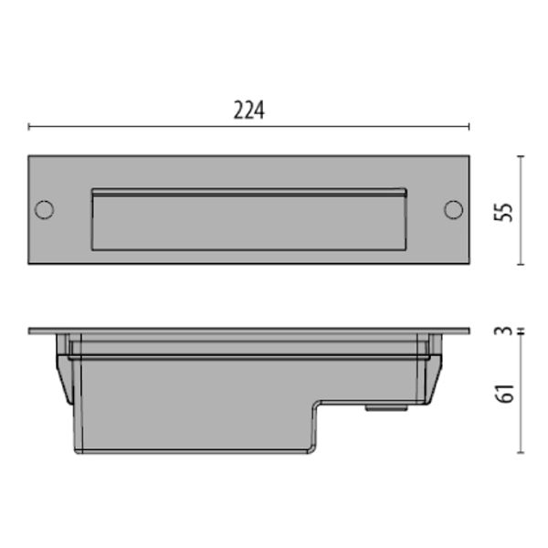 Insert+1 6W 4000K Gray image 6
