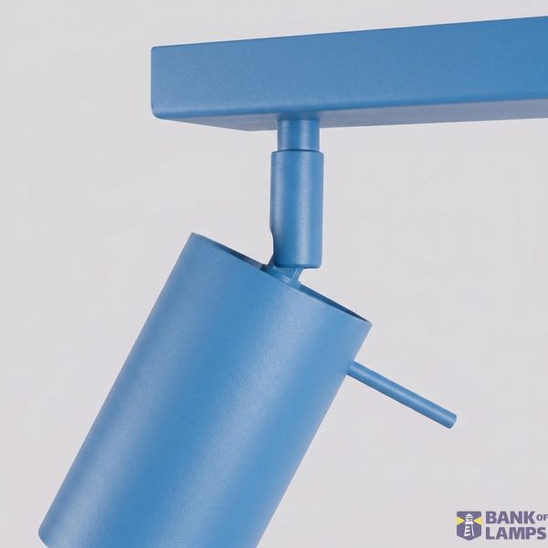 Ceiling lamp RING 4L azure image 4
