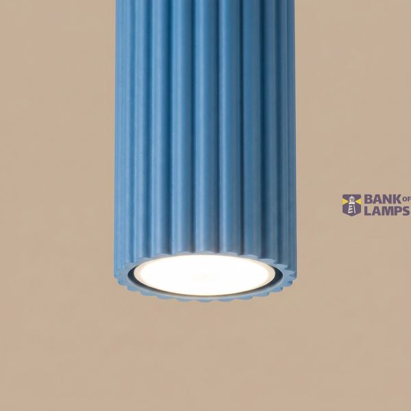 Ceiling lamp KARBON 10 azure image 5