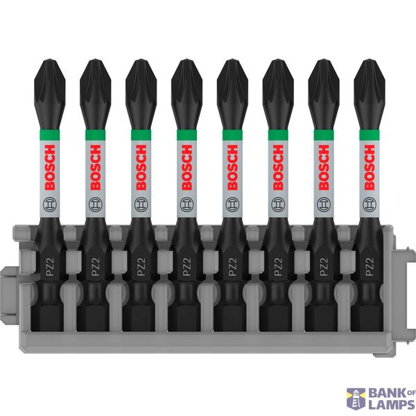 Impact Control Power Bit Pack, 8-piece, 8xPZ2 image 1