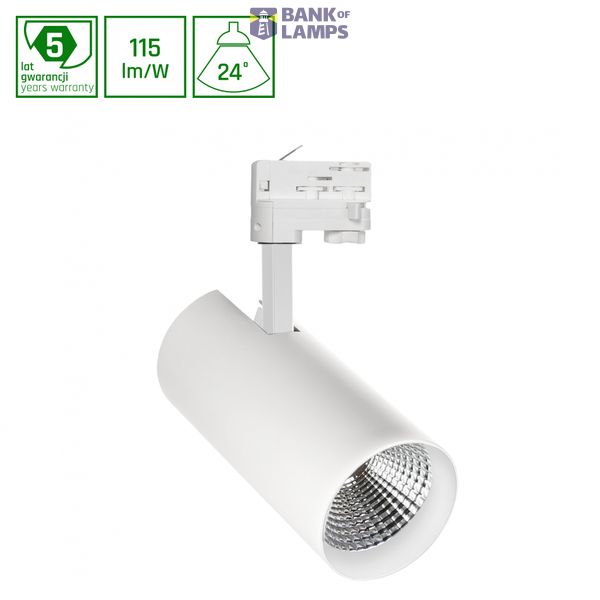 MDR BRANTA 930 27W 230V 24deg White MESH image 1