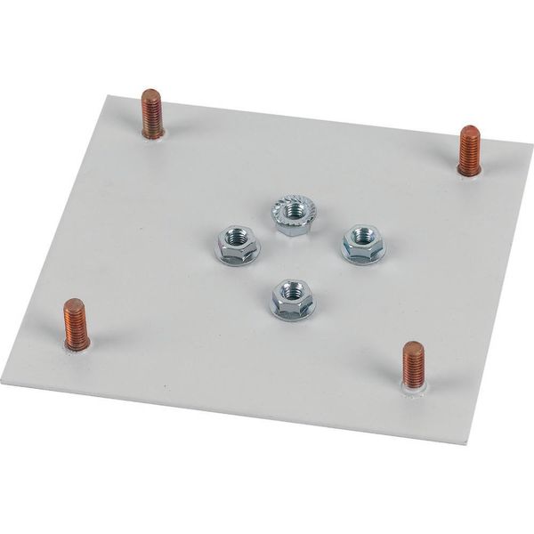 XAS3-3 Cover, cut out for circuit breaker, NZM3, 3p, grey image 5