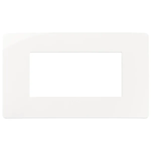 Plana Up 4M cover plate, white image 1