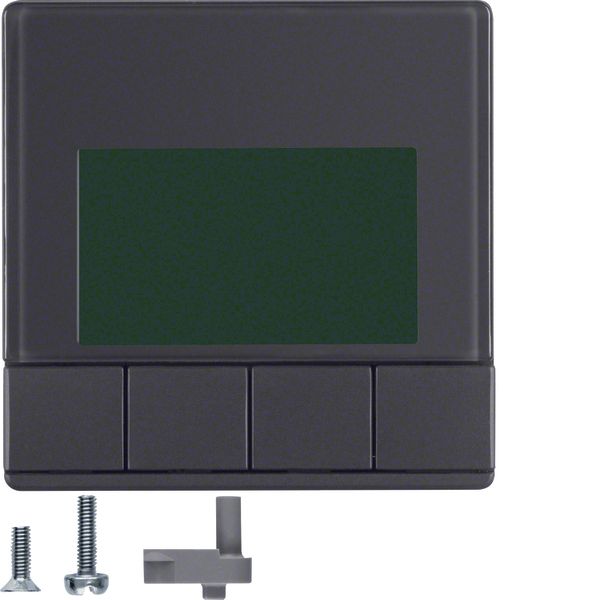 Info display, KNX - Q.1/Q.3, ant. velvety, lacq. image 1