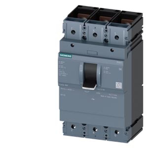 switch disconnector 3VA1 IEC frame 630 3-pole SD100, In=630A without overload protection w/o short-circuit protection nut keeper kit switch disconnector 3VA1 IEC frame 630 3-pole  3VA1463-1AA32-0HB0 image 1