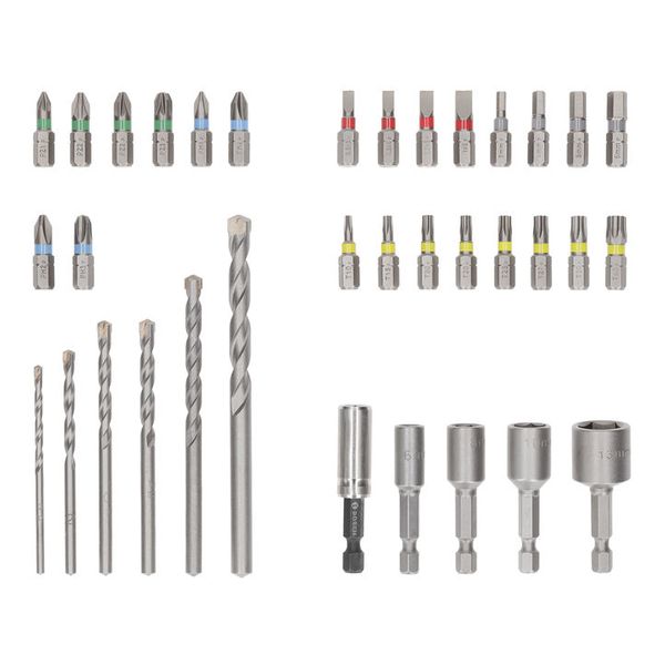 35x drill/screwdriver bit set Mixed Set Masonry image 2