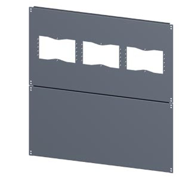 SIVACON, floor, with cut-outs for flanges, IPXX, D: 1000 mm, W: 900 mm image 2