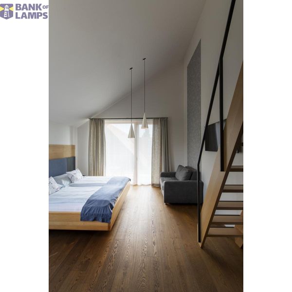 MAGICO 20, Pendant Light, E27, Pendant length 180cm 10W, alu image 1