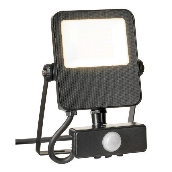CAPRI LED Basic 30W, 3300lm, 4000K, sensor, IP65, black image 1