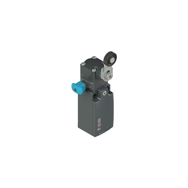 Position switch with roller lever and reset device image 1