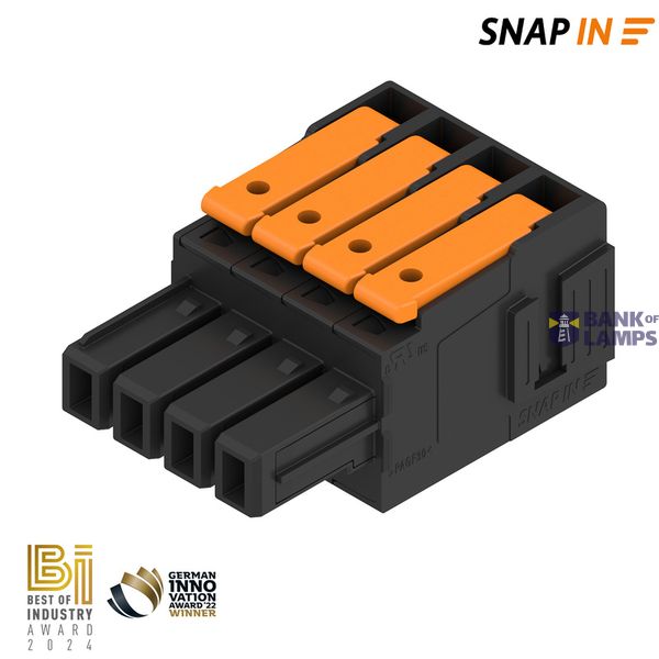 PCB connector (wire connection), 1000 V, 47.2 A, Pitch in mm: 6.35, 4  image 1