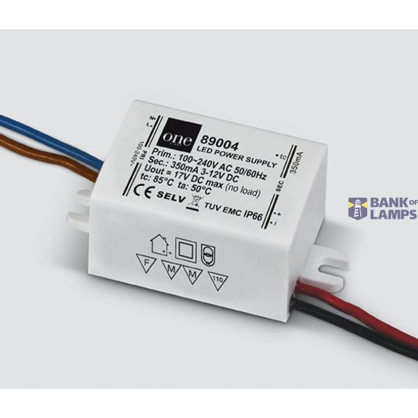 DRIVER 350mA 1-4W IP66 230V image 1