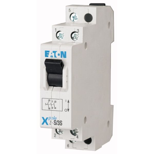 Z-S/3S1O Control switchp13 S, 1 N/C, 16A, 230 V, 20kA image 1