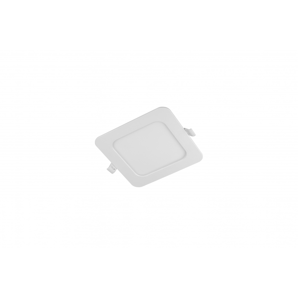 LED luminaire MAXIS, 9 W, 720 lm, CCT, AC220-240V, IP44, recessed, square, white image 1