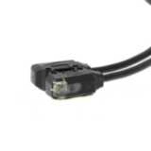 Photoelectric sensor, through-beam, miniature, side view, 300mm, NPN, E3T 1129B image 2