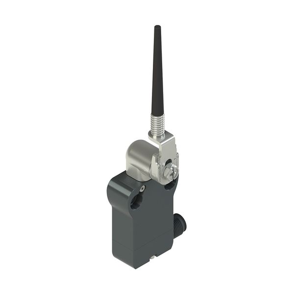 Modular prewired switch with metal revolving lever with flexible adjustable rod image 1