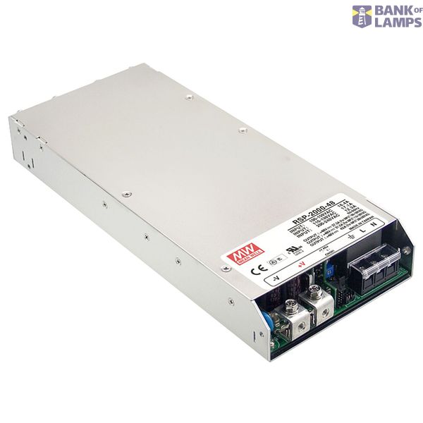RSP-2000-12 Switching power supply, closed, 1200W, 12V, 100A, MEAN WELL image 1