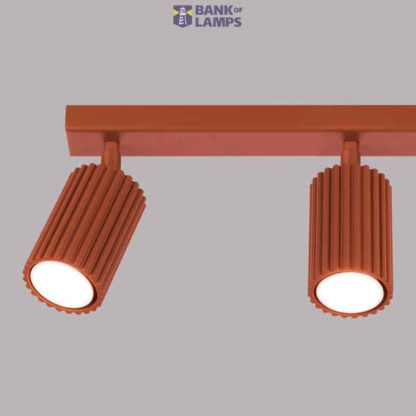CEILING STRIP, RED SPOTLIGHTS FOR LIVING ROOM, CARBON SERIES image 4