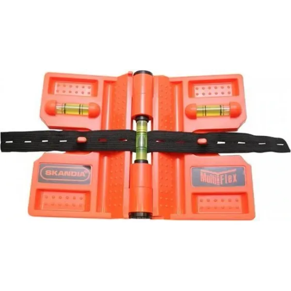 Skandia pole spirit level adjustable 135mm with 3 dragonflies image 1
