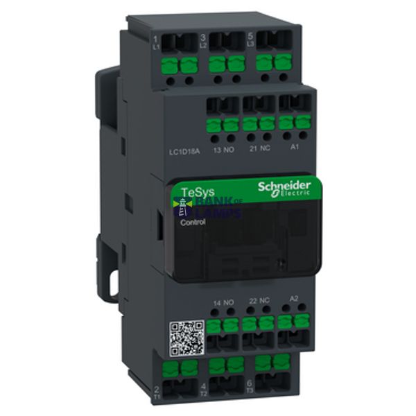 CTR Deca 18A 3P 380V AC Snap-in image 1
