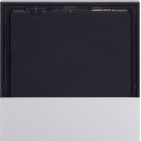 Cover for KNX thermostats + room cont.s, S.1/B.3/B.7, p. white glossy image 1