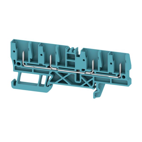Z-series, Feed-through terminal, Rated cross-section: 2.5 mm², Tension-clamp connection, Plug-in connection image 1