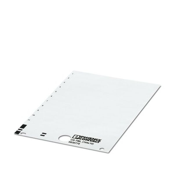 US-TML (104X10) - Marker for terminal blocks image 3