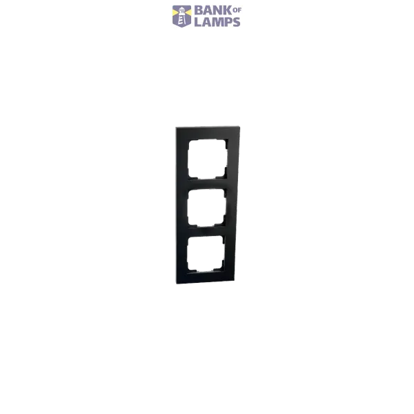 FRAME 90mm 3X BLACK 12-PACK image 1