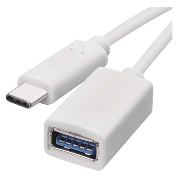 USB cable 3.0 A/Female - C/Male OTG 15cm image 1